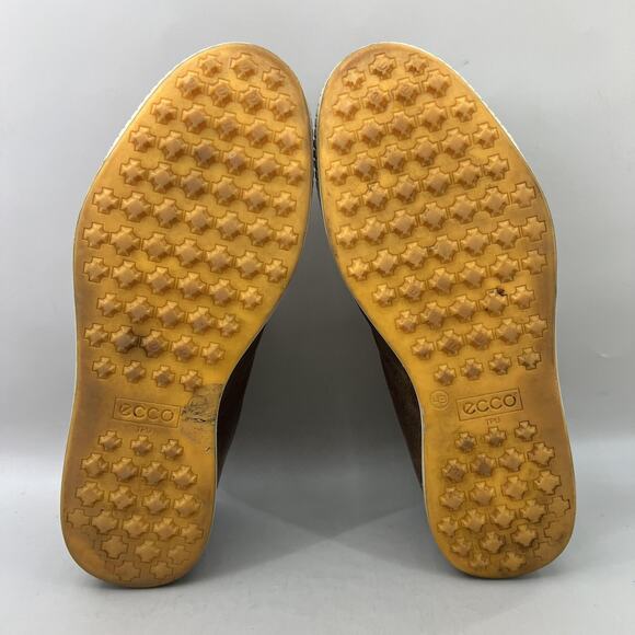 ECCO Street Retro Spikeless Golf Shoes Men Size 9.5 US, 43 EU Brown Low Sneakers main image 9